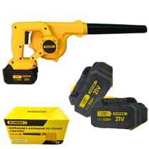 Aspirador Soprador Profissional 21v Portátil 400w Bivolt Aspirador Soprador Profissional 21v Portátil 400w Bivolt