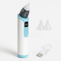 Aspirador Sugador Nasal Elétrico Infantil Bebê USB 6 níveis