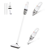 Aspirador vertical leve 6 em 1 SIPPON com motor potente de 100 W, aspirador portátil mini e de mão para uso doméstico em pisos duros, carpetes e pelos de animais (prata, sem fio) Aspirador vertical leve 6 em 1 SIPPON com motor potente de 100 W, aspirador portátil mini e de mão para uso doméstico em pisos duros, carpetes e pelos de animais (prata, sem fio)
