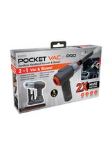 Aspiradora de mano Pocket Vac PRO inalámbrica compacta con base Aspiradora de mano Pocket Vac PRO inalámbrica compacta con base