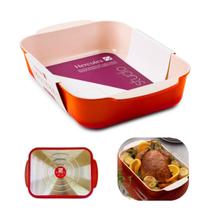 Assadeira 2,6 Litros Revestimento Cerâmico Vai ao Forno Linha Studio Hercules Mundial