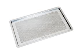 Assadeira 53,5x32,5 gn alumínio perfurada estampada - imeca