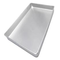 Assadeira 60X40 3,5Cm Pao Doce Lisa Moldado Aluminio 0,6Mm - Imeca Assadeira 60X40 3,5Cm Pao Doce Lisa Moldado Aluminio 0,6Mm - Imeca