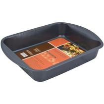 Assadeira aço carbono antiaderente retangular 35cm wincy