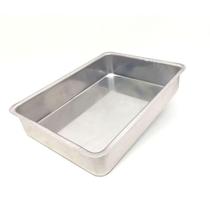 Assadeira Alta de Alumínio Continental Nº4 38x27x4,5cm