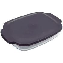 Assadeira Alta De Vidro Retangular Com Tampa 2,7L MOR - 07858 Assadeira Alta De Vidro Retangular Com Tampa 2,7L MOR - 07858