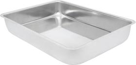 Assadeira alta lisa N1 3,4 Litros 31 X 20,9 X 5,3 Cm Assadeira alta lisa N1 3,4 Litros 31 X 20,9 X 5,3 Cm