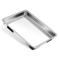 Assadeira aluminio retangular baixa n.3 - aluminio nacional Assadeira aluminio retangular baixa n.3 - aluminio nacional