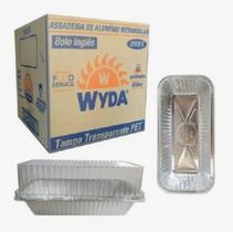 Assadeira Alumínio Wyda D10FS Bolo Inglês 650ml caixa com 50 unidades