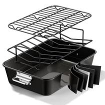 Assadeira Armorbear 41x28 cm Aço Carbono Antiaderente