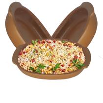 Assadeira Cerâmica De Barro Jogo De Travessas Kit Salada 3un Assadeira Cerâmica De Barro Jogo De Travessas Kit Salada 3un