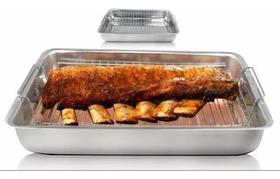 Assadeira com Grelha Alta Assadeira com Grelha Alta