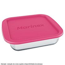 Assadeira Com Tampa Plástica Quadrada Média Sortida 1,8 Litros - Marinex