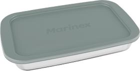 Assadeira com Tampa Retangular 1,6L Marinex Sortida