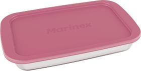 Assadeira com Tampa Retangular Média 2,2l Prática Marinex Sortida Assadeira com Tampa Retangular Média 2,2l Prática Marinex Sortida