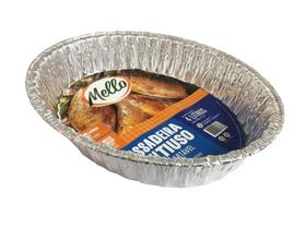 Assadeira De Alumínio Pequena 4 Litros - Mello. C/20