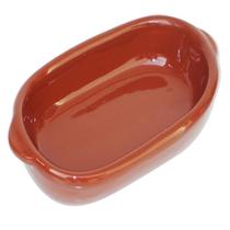 Assadeira De Barro Oval Nº2 30x19 Cm Ref.1804 Barro Motta