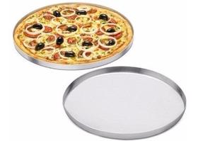 Assadeira De Forma Pizza 40cm Alumínio - EXTRA FORTE