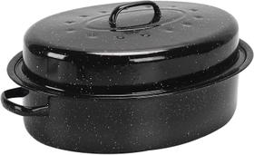 Assadeira de pão cocotte saveurs 5 litros preto tc-005 tutti cook bazar news