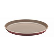 Assadeira De Pizza Nº30 Antiaderente Cereja E Creme Da Arnix