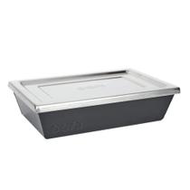 Assadeira de pizza ooni detroit-style média 33cm com tampa em aço inox uu-p19700 Assadeira de pizza ooni detroit-style média 33cm com tampa em aço inox uu-p19700