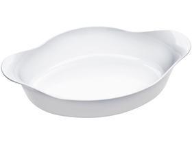 Assadeira de Vidro Oval 34cm Marinex Opaline