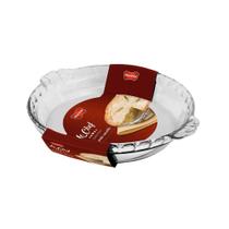 Assadeira de Vidro Redonda 1,3 L - Marinex Assadeira de Vidro Redonda 1,3 L - Marinex