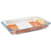 Assadeira de Vidro Retangular 3L Casavita