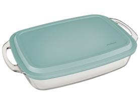 Assadeira de Vidro Retangular Marinex Seletta 23,2x37,1cm