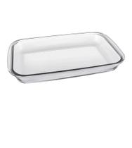Assadeira de Vidro Retangular Premium Forno e Mesa