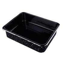 Assadeira Esmaltada Funda Retangular Grande Alta Carne Forno - Zanella