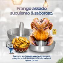 Assadeira, Forma de Assar Frango - Rapido E Facil Sem Grudar !!!