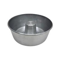 Assadeira Forma de Pudim Buraco Alumínio 24cm