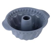 Assadeira Forma De Silicone Para Bolo Torta Gelada Pudim Gelatina Torta Mousse Forno Geladeira Alta Temperatura