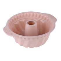 Assadeira Forma De Silicone Para Bolo Torta Gelada Pudim Gelatina Torta Mousse Forno Geladeira Alta Temperatura
