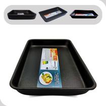 Assadeira Forma Forninho 23cm Antiaderente Rasa Retangular Assadeira Forma Forninho 23cm Antiaderente Rasa Retangular