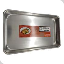 Assadeira Forma Rada Retangular Aluminio Serve Forninho 24cm - Jolly