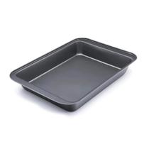 Assadeira Forma Retangular Antiaderente com Revestimento Interno 42x29x5 cm Em Aço