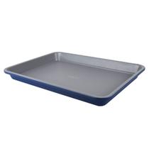 Assadeira Forma Retangular Rasa Biscoito Bolo Pizza Culinária Matte Blue Assadeira Forma Retangular Rasa Biscoito Bolo Pizza Culinária Matte Blue