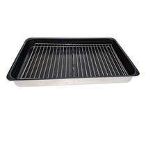 Assadeira Forno GN Antiaderente C/ Grelha 52,5 X 32 X 6