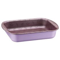 Assadeira Funda Tramontina Mulher-Maravilha 1984 em Alumínio Antiaderente e Externo Poliéster Roxo 28CM 3,3L - 27813070