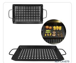 Assadeira Grelha Para Churrasqueira Antiaderente Retangular Assadeira Grelha Para Churrasqueira Antiaderente Retangular