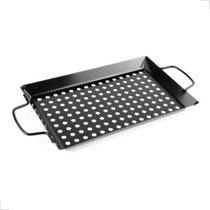 Assadeira Grelha Para Churrasqueira Antiaderente Retangular Peixe