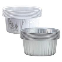 Assadeira Hanna K. Signature Round Aluminium Mini 2,5 cm, pacote com 10 Assadeira Hanna K. Signature Round Aluminium Mini 2,5 cm, pacote com 10