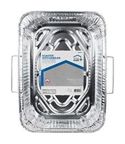 Assadeira Home Plus Alumínio 30x42cm Prata