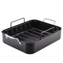 Assadeira KitchenAid Anodizada com Prateleira Removível