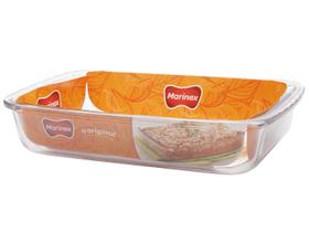 Assadeira Lasanheira de Vidro Marinex Clássica 3,7L - Nadir R6537