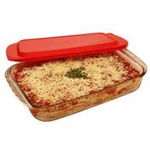 Assadeira Marinex Lasanheira Tampa 41x25,5 cm 5 Litros 6538