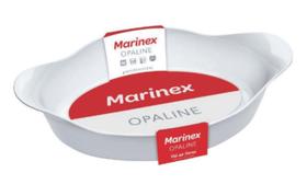 Assadeira Marinex Oval Media Opaline 1 Litro