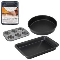 Assadeira Multiuso Doce Kit 3 Pcs Assadeira Multiuso Doce Kit 3 Pcs